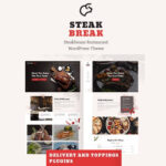 SteakBreak - Meat Restaurant WordPress Theme - Download $4.49
