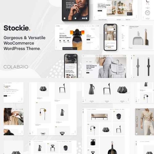 Stockie - Multi-purpose Creative WooCommerce Theme - Download $4.49