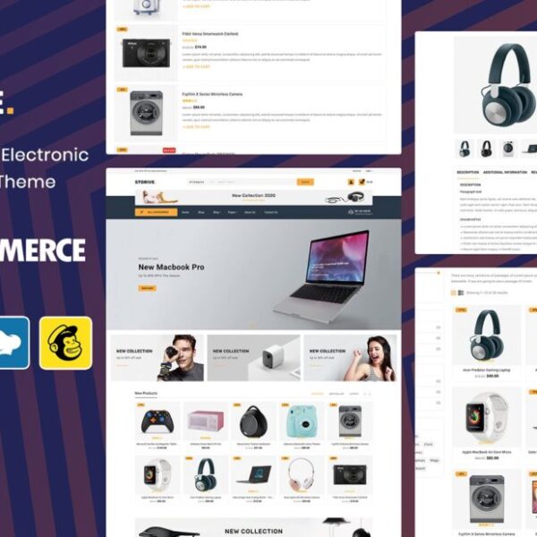 Storive – Online ECommerce Super Market WooCommerce Theme