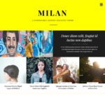 StudioPress Milan Pro Genesis WordPress Theme - Download $4.49