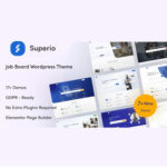 Superio – Job Board WordPress Theme - Download $4.49