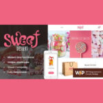 Sweet Dessert | Candy Shop & Cafe WordPress Theme - Download $4.49