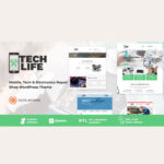 TechLife - Mobile, Tech & Electronics Repair Shop WordPress Theme - Download $4.49
