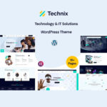 Technix - Technology & IT Solutions WordPress Theme - Download $4.49