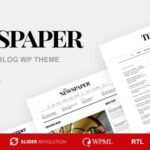 The Newspaper - Magazine Editorial WordPress Theme