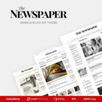 The Newspaper - Magazine Editorial WordPress Theme - Download $4.49