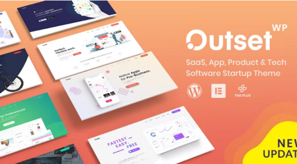 The Outset – MultiPurpose WordPress Theme for Saas & Startup