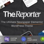 The Reporter Newspaper Editorial WordPress Theme