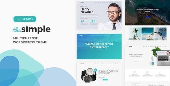 The Simple – Business WordPress Theme