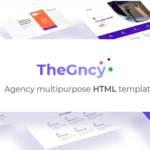 TheGncy – Multipurpose Agency HTML Template