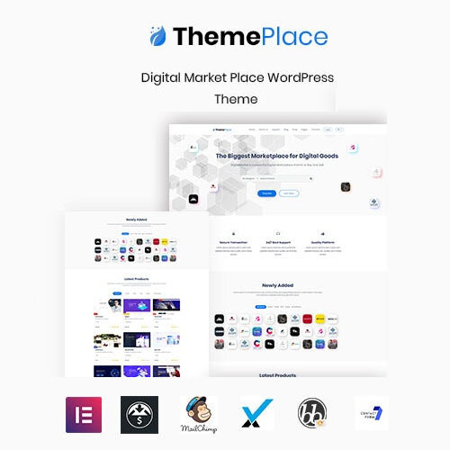 ThemePlace - Marketplace WordPress Theme - Download $4.49