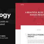 Typology Theme GPL v1.7.6 – Text-Based Minimal WordPress Blog Theme
