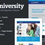 University Theme GPL v2.1.6.1 – Education, Event and Course