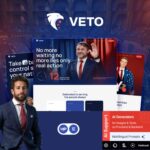 Veto - Politics, Campaign & Candidate WordPress Theme $4.49