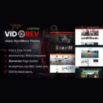 VidoRev - Video WordPress Theme - Download $4.49