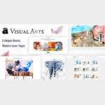 Visual Art | Gallery WordPress Theme - Download $4.49