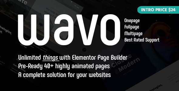 Wavo Creative Portfolio & Agency Theme