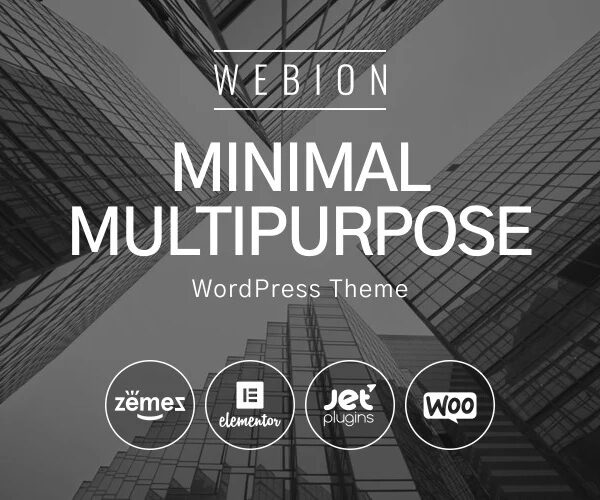 Webion – Minimal Elementor Multipurpose TM