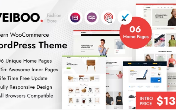 Weiboo Multipurpose WooCommerce Theme
