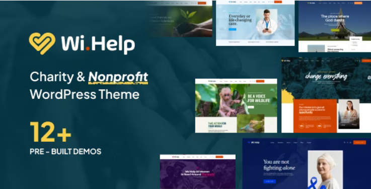 WiHelp Nonprofit Charity WordPress Theme WiHelp Nonprofit Charity WordPress Theme
