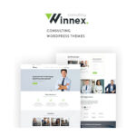 Winnex - Business Consulting WordPress Themes - Download $4.49