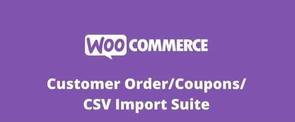 WooCommerce Customer Order Coupons CSV Import Suite v3.12.5 GPL