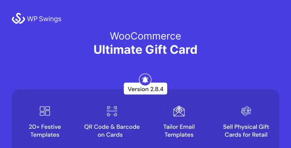 WooCommerce Ultimate Gift Card GPL v2.9.7 | Create, Sell and Manage Gift Cards with Customized Email Templates