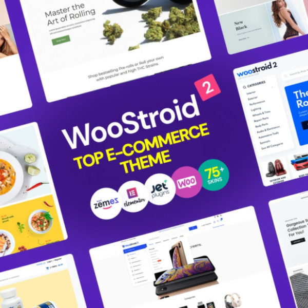 Woostroid2 Multipurpose Elementor WooCommerce Theme