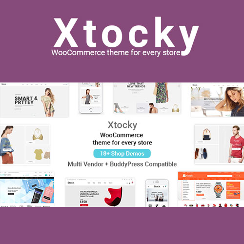 Xtocky - WooCommerce Responsive Theme - Download $4.49
