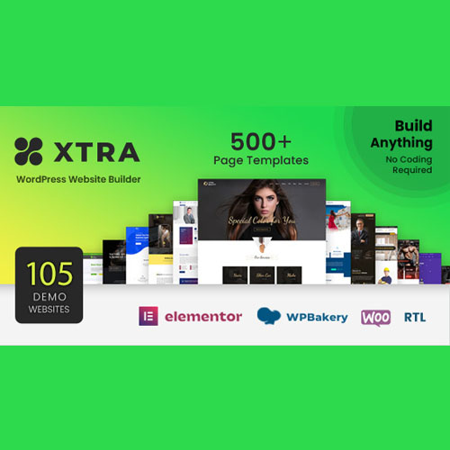 Xtra - WordPress Website Builder + RTL - Download $4.49