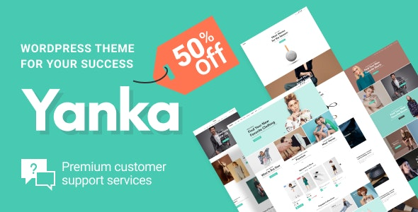 Yanka Multipurpose ECommerce Theme WordPress