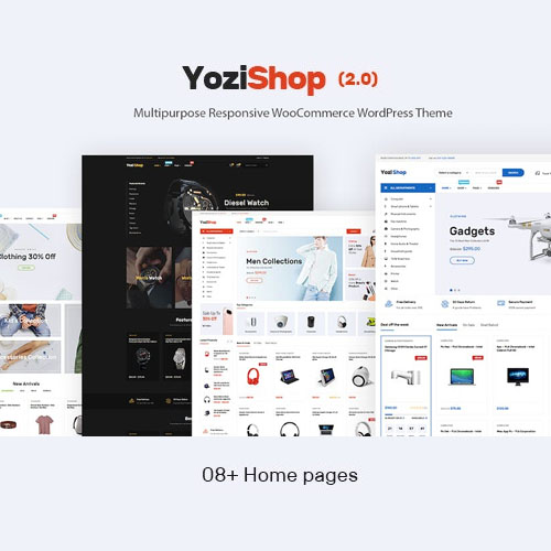 Yozi - Multipurpose Electronics WooCommerce WordPress Theme - Download $4.49