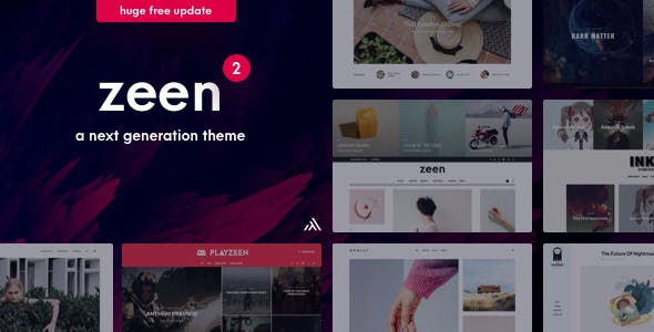 Zeen Next Generation Magazine WordPress Theme
