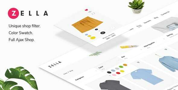 Zella Theme GPL v2.2.7 – WooCommerce AJAX WordPress Theme – RTL support